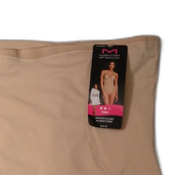 Maidenform Self Expressions Firm Hi-Waist Brief XL - Picture 2 of 6